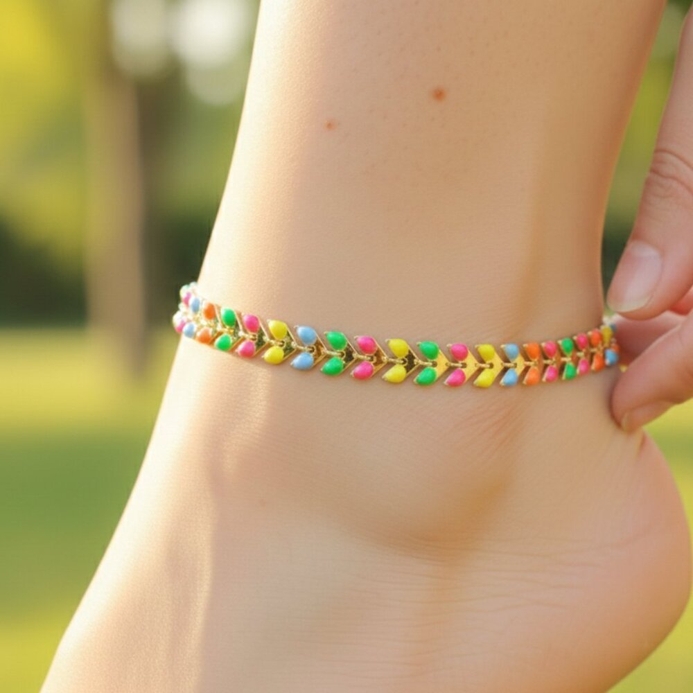 "New Beautiful Design Anklet for Women/Girls, Gift, A648